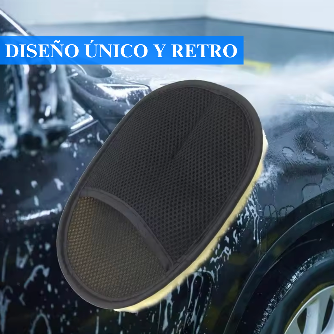 GloveWash™ – Guante de Microfibra para Limpieza de Coche