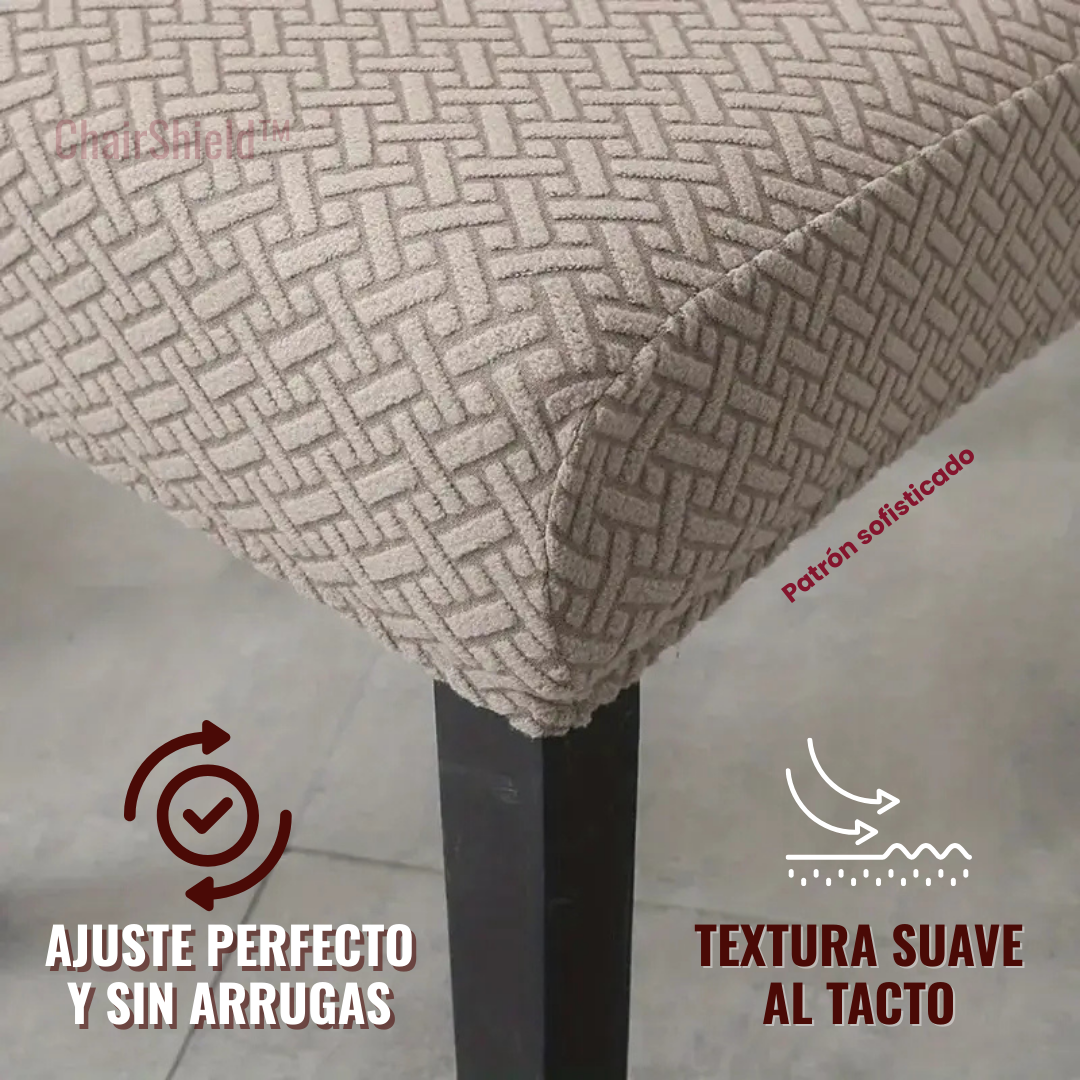 ChairShield: Fundas Elásticas Impermeables y Antipelos para Sillas