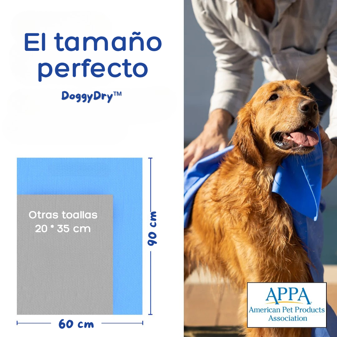 DoggyDry| Súper Toalla para Mascotas