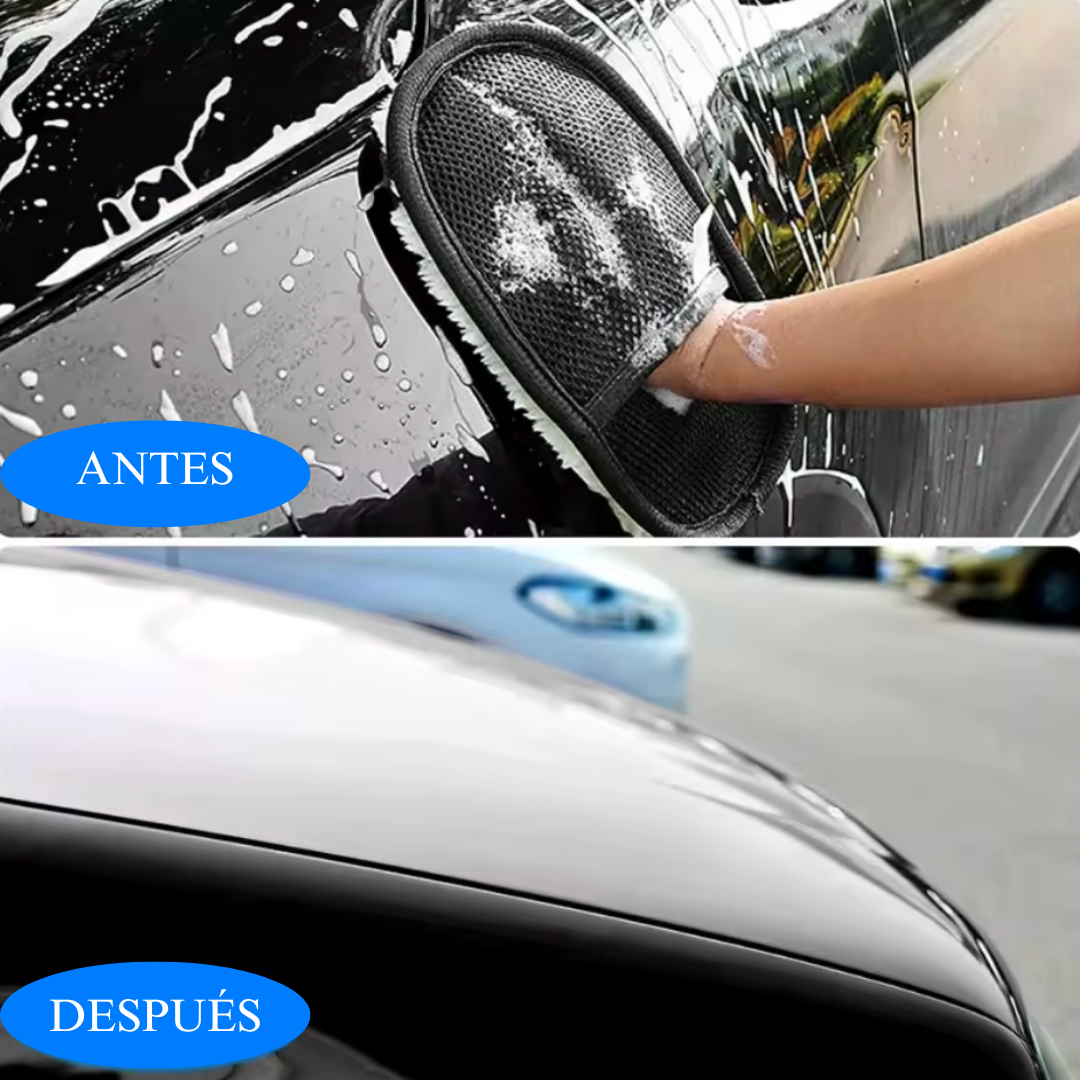 GloveWash™ – Guante de Microfibra para Limpieza de Coche