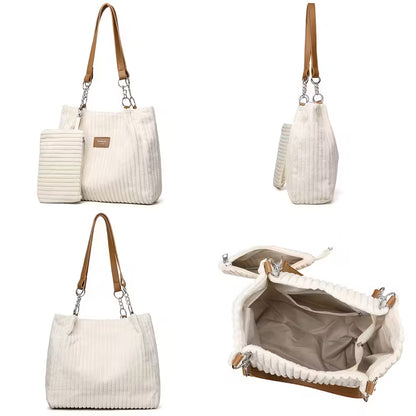 LilyBag™ – Bolso de Pana Elegante y Versátil