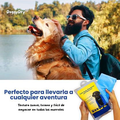 DoggyDry| Súper Toalla para Mascotas