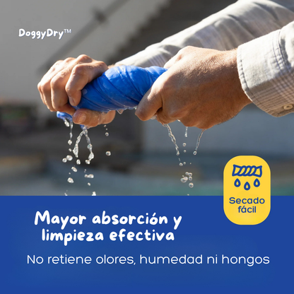 DoggyDry| Súper Toalla para Mascotas