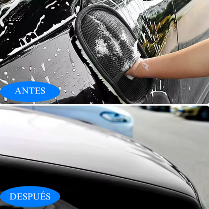 GloveWash™ – Guante de Microfibra para Limpieza de Coche
