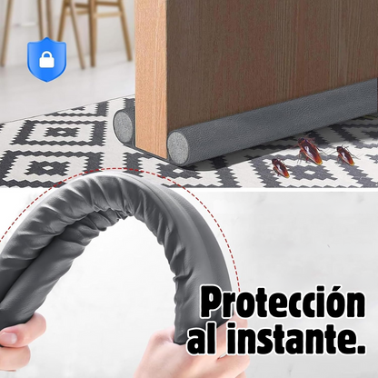 SlideSeal: Sellador impermeable para puertas