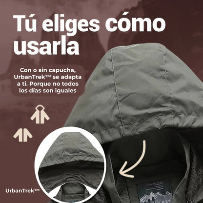 UrbanTrek™ – Chaqueta Impermeable & Térmica de Hombre