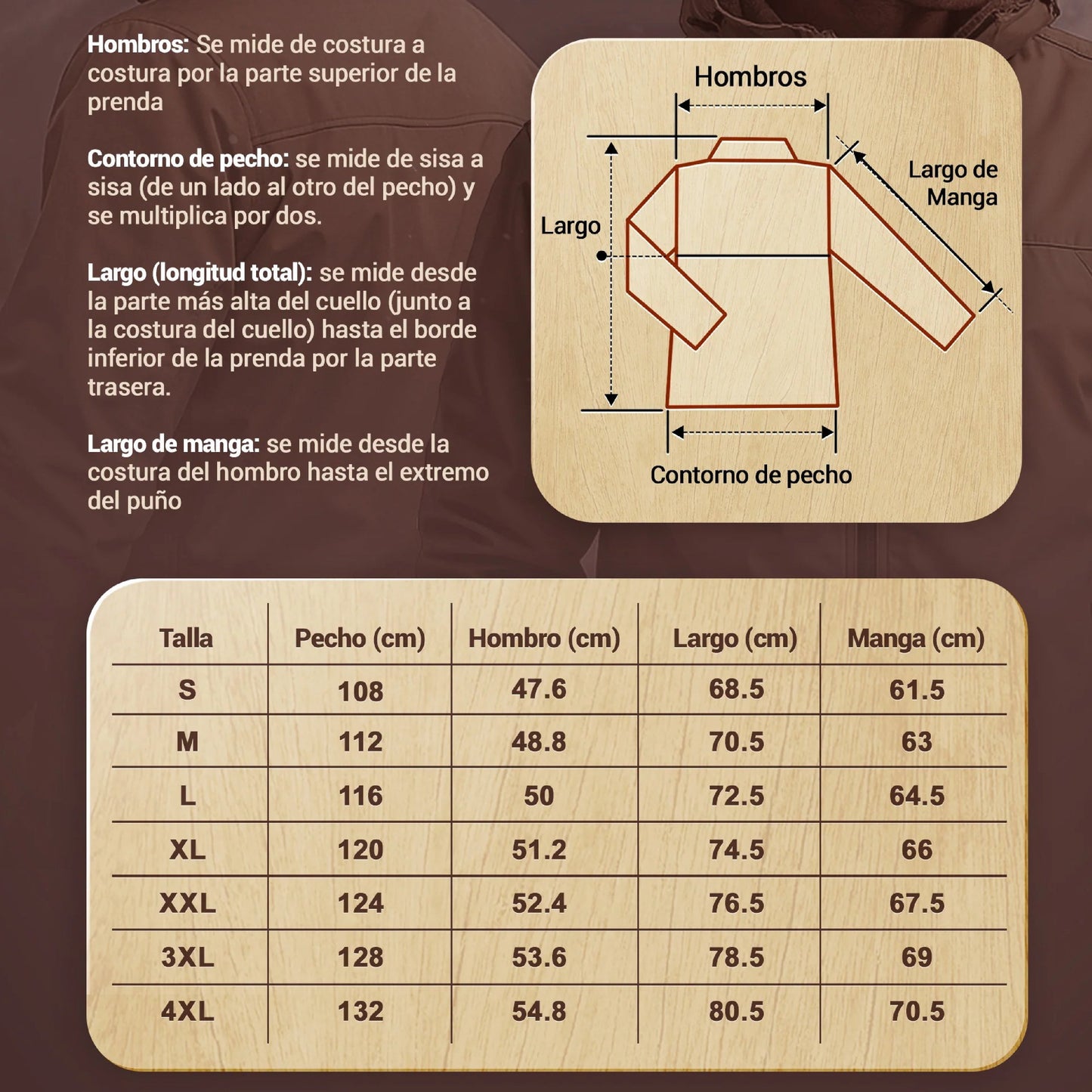UrbanTrek™ – Chaqueta Impermeable & Térmica de Hombre