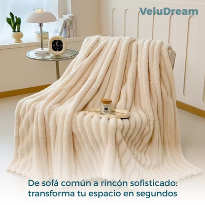 VeluDream™ – Manta de Terciopelo Suave & Lujosa