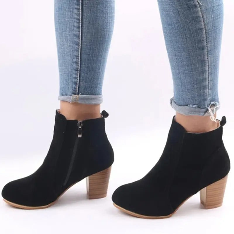 Elevia™ – Botines de Plataforma Elegantes para Mujer